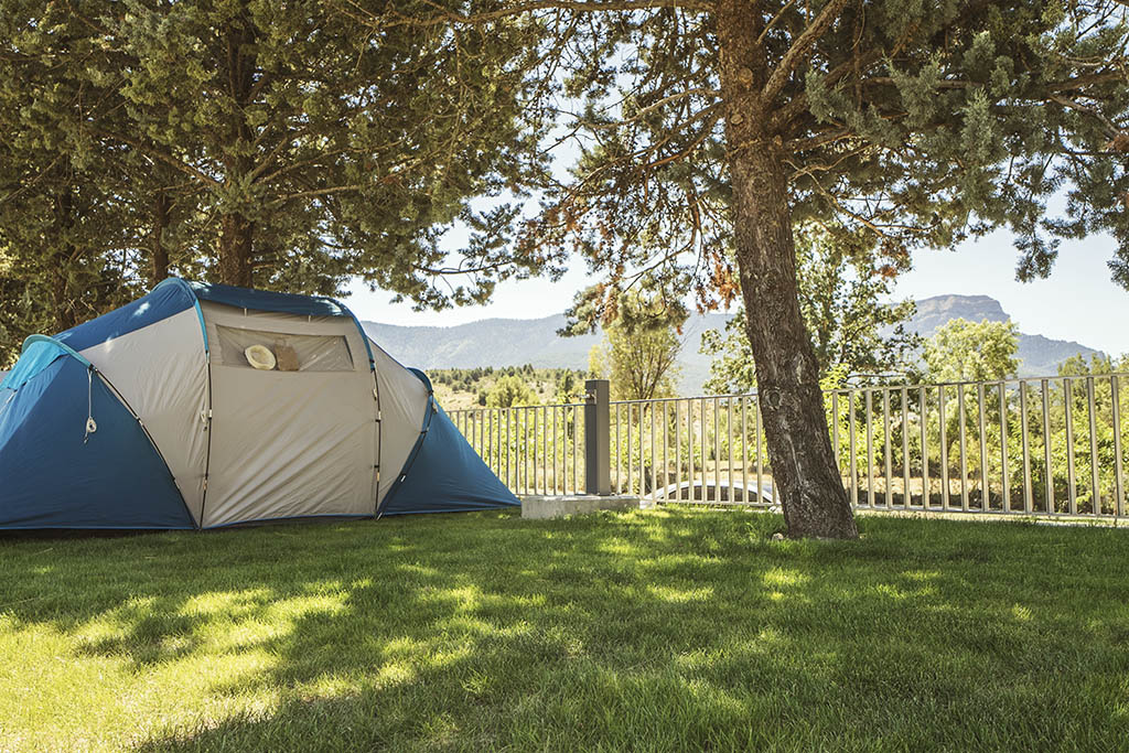 parcela camping larga estancia jaca