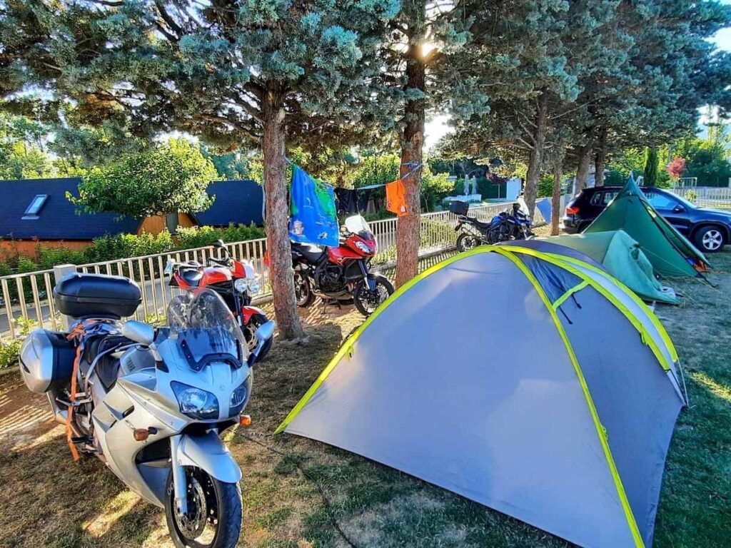 camping para motoristas en el Pirineo Aragonés