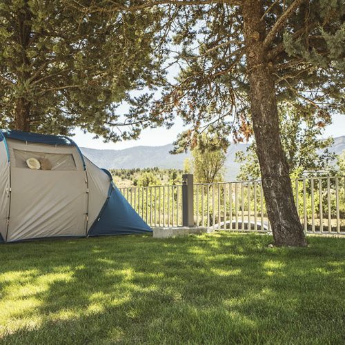 parcela camping larga estancia jaca