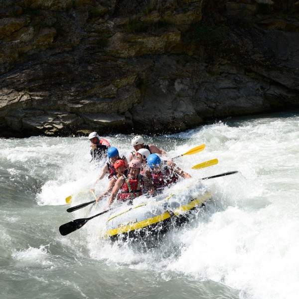Rafting en el Río Gallego